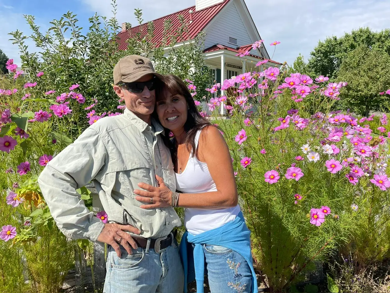 Mau and Paola at Wildlife Habitat Eco Village